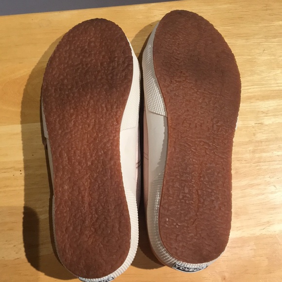 Loft Superga Sneaker Rose Gold Satin Size 8.5 - Picture 4 of 8